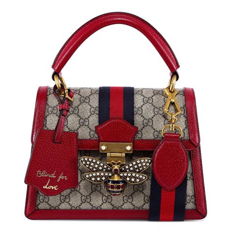 gucci bag with bee clasp|gucci bee clasp tote bag.